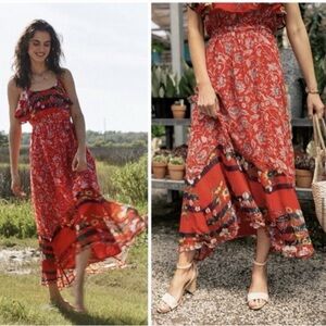 Antropologie ONE SEPTEMBER Floral
Maxi Dress